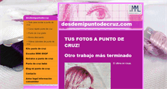 Desktop Screenshot of desdemipuntodecruz.com